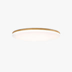 LumiSchale: Modern LED Ceiling Light Wood & Acrylic – Dimmable for Living Room & Bedroom