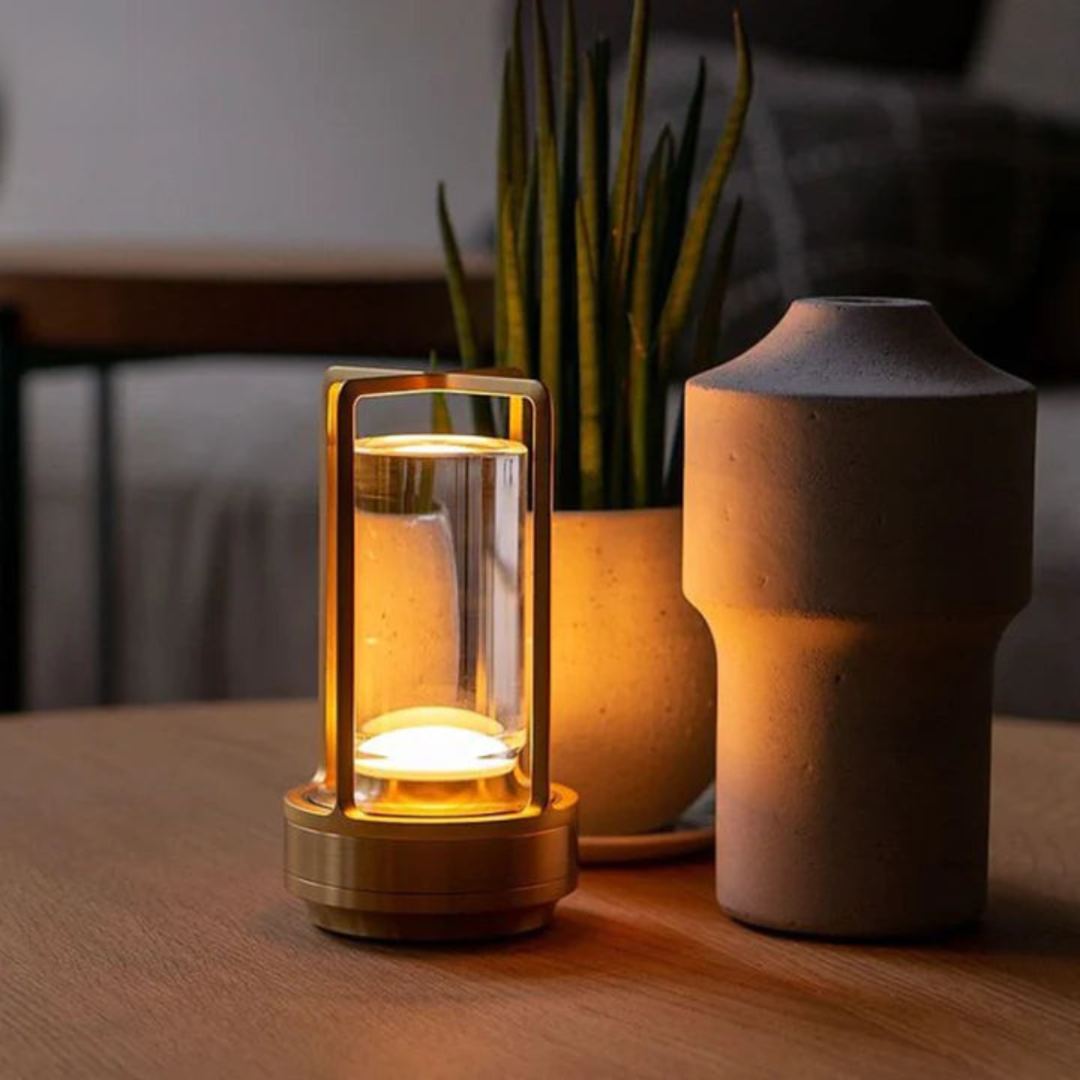 LumiSola: Wireless LED Table Lamp with USB Charging – Dimmable & Waterproof for Indoor and Outdoor Use