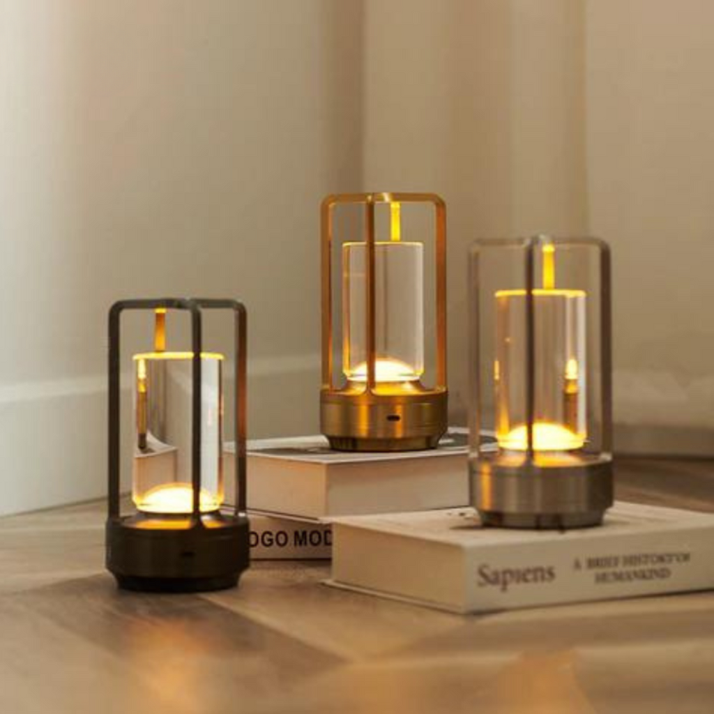 LumiSola: Wireless LED Table Lamp with USB Charging – Dimmable & Waterproof for Indoor and Outdoor Use