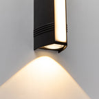 LumiStrahl: Ultra-bright & weatherproof LED outdoor wall light – modern wall lamp for garden & terrace