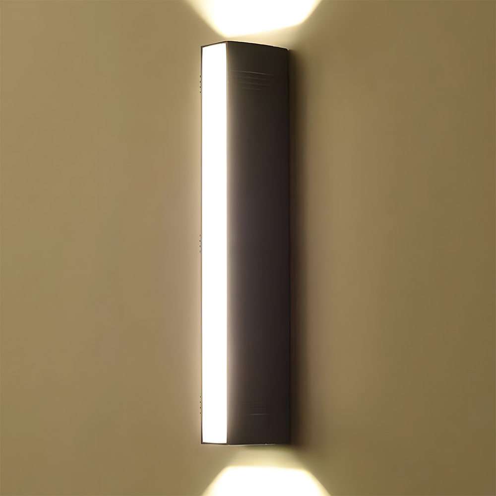 LumiStrahl: Ultra-bright & weatherproof LED outdoor wall light – modern wall lamp for garden & terrace