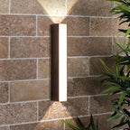 LumiStrahl: Ultra-bright & weatherproof LED outdoor wall light – modern wall lamp for garden & terrace
