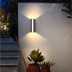 LumiStrahl: Ultra-bright & weatherproof LED outdoor wall light – modern wall lamp for garden & terrace