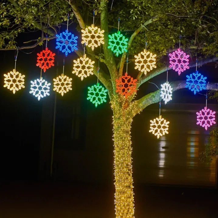 LumiWeih: Outdoor LED Lighting Warm White with Festive Decoration for Hanging – for Terrace & Entrance Area