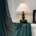 LumineSpitze: Curtains with Crochet Lace & Tassels – Semi-Transparent & Decorative for Living Rooms