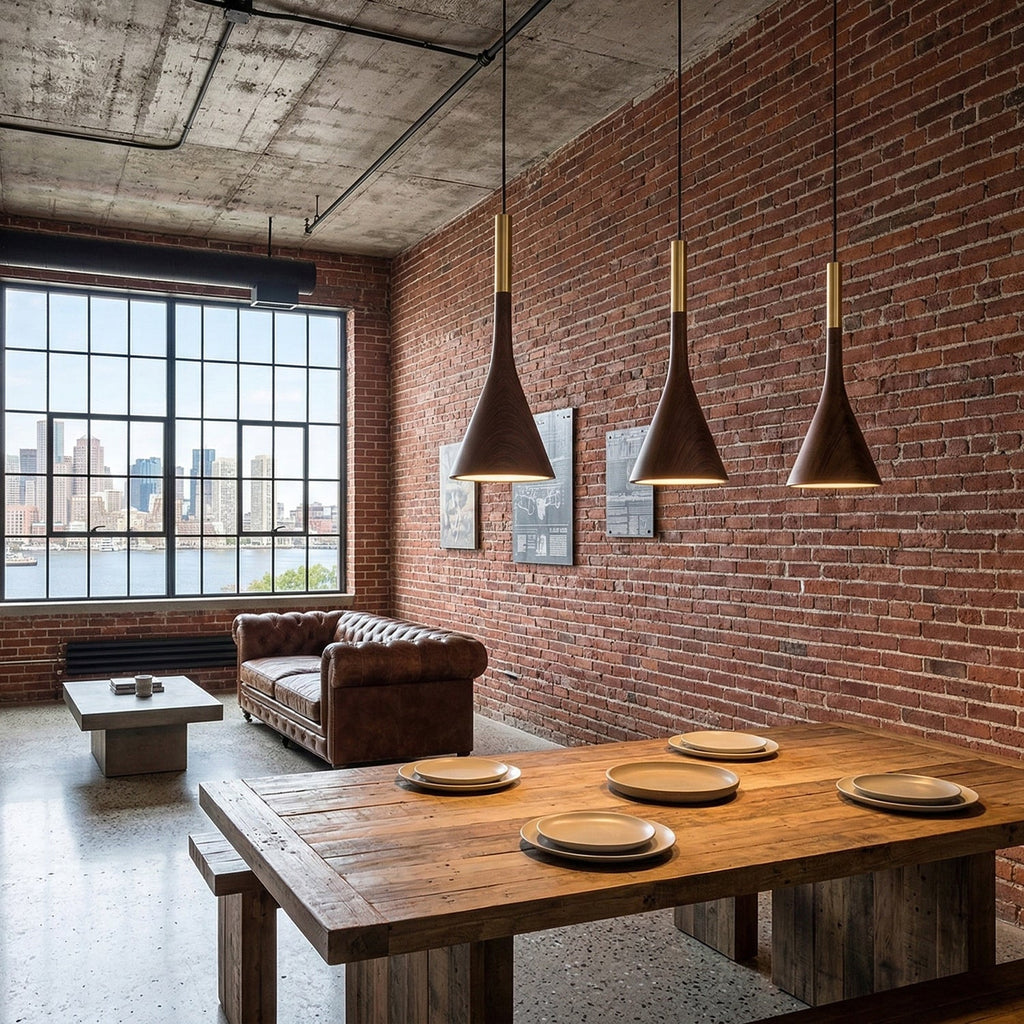 Metal Cylinder Acrylic Diffuser Bell Pendant Light