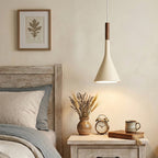Metal Cylinder Acrylic Diffuser Bell Pendant Light
