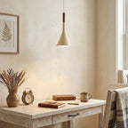 Metal Cylinder Acrylic Diffuser Bell Pendant Light