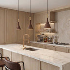Metal Cylinder Acrylic Diffuser Bell Pendant Light