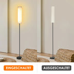 LumiveloLux: Scandinavian LED Floor Lamp with Dimmable Brightness & Remote Control – for Living Room & Bedroom