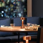 LumoArt: Wireless LED Table Lamp – Dimmable & Rechargeable with Touch Function for Modern Living