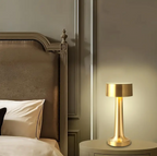 LumoArt: Wireless LED Table Lamp – Dimmable & Rechargeable with Touch Function for Modern Living