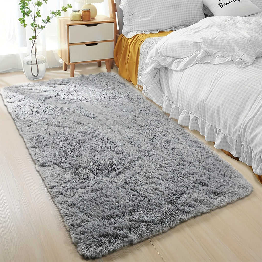 LumoEllis: Plush Luxurious Rectangular Non-Slip Rug – Nordic Style for Living Room & Bedroom