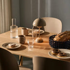 LumoNord: Wireless LED Table Lamp in Scandinavian Design – Dimmable & Rechargeable