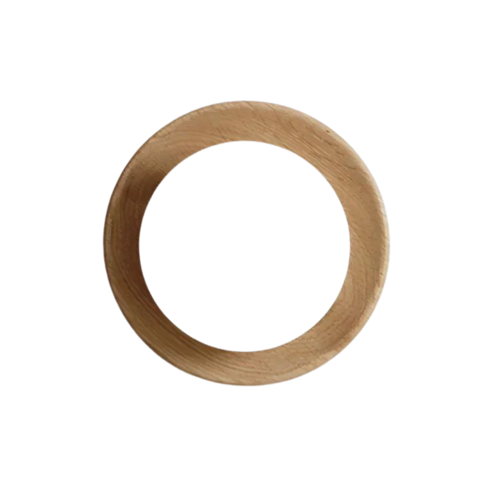 LumoNordic: Elegant LED Wall Light 1-Bulb with Wooden Base & Glass Sphere – Ideal for Living Room & Entrance Area