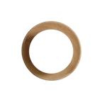 LumoNordic: Elegant LED Wall Light 1-Bulb with Wooden Base & Glass Sphere – Ideal for Living Room & Entrance Area
