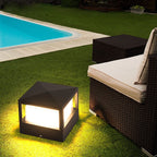 LumoPlatz: Square Outdoor LED Light Waterproof Made of Aluminum – for Facade & Landscape Lighting