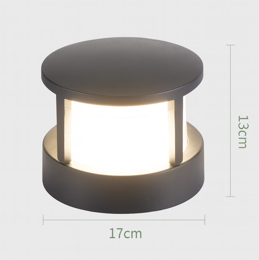 LumoPlatz: Square Outdoor LED Light Waterproof Made of Aluminum – for Facade & Landscape Lighting