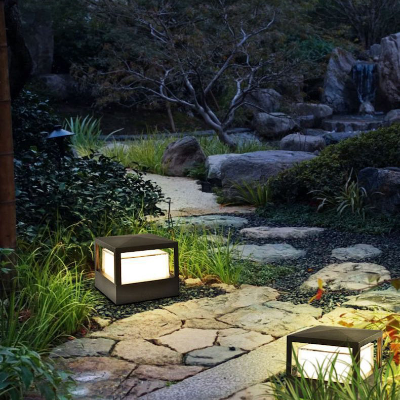 LumoPlatz: Square Outdoor LED Light Waterproof Made of Aluminum – for Facade & Landscape Lighting