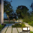 LumoPlatz: Square Outdoor LED Light Waterproof Made of Aluminum – for Facade & Landscape Lighting