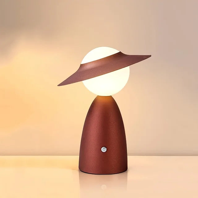 LumoTouch: Wireless LED Table Lamp – Rechargeable & Touch Control for Children's Room & Nightstand