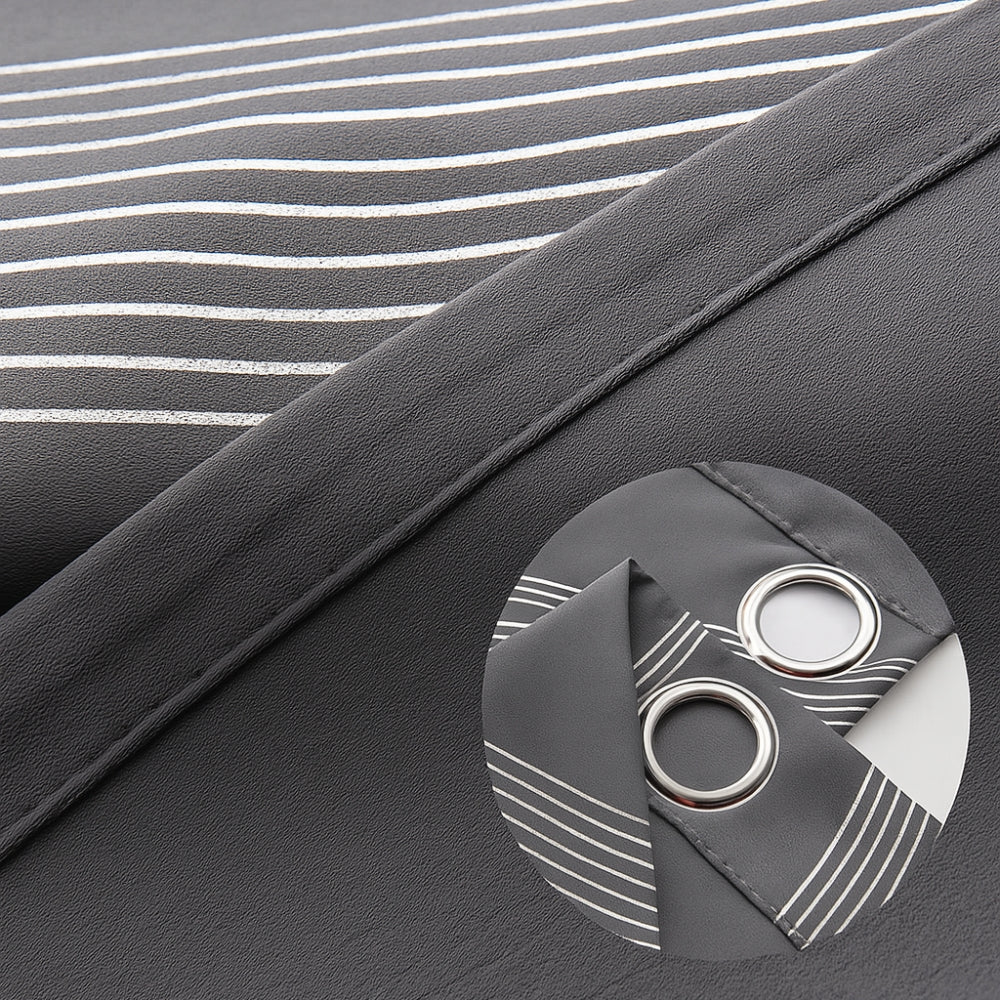 LumoWelle: Blackout Curtain in Modern Wave Pattern – Stylish for Bedrooms & Living Rooms