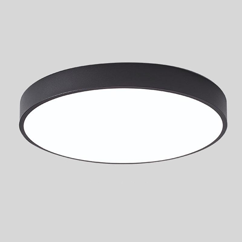 LumoraGlanz: Scandinavian LED Ceiling Light Round – Minimalist Modern Ceiling Lamp