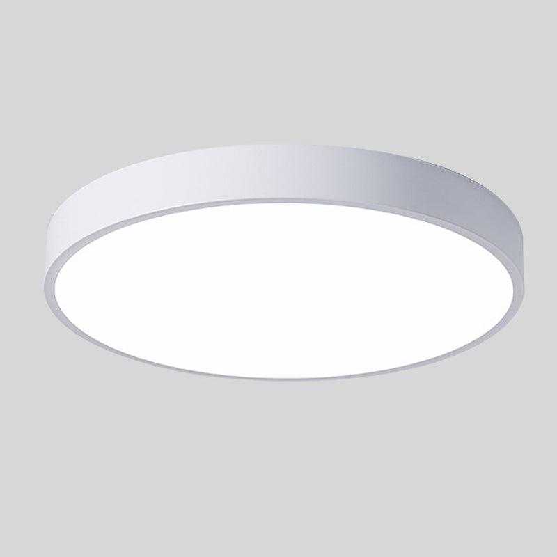 LumoraGlanz: Scandinavian LED Ceiling Light Round – Minimalist Modern Ceiling Lamp