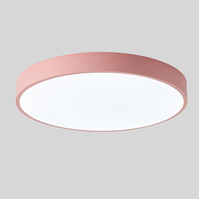 LumoraGlanz: Scandinavian LED Ceiling Light Round – Minimalist Modern Ceiling Lamp