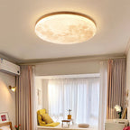 LunaGlanz: Round LED Ceiling Light in Minimalist Design