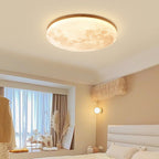 LunaGlanz: Round LED Ceiling Light in Minimalist Design