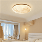 LunaGlanz: Round LED Ceiling Light in Minimalist Design