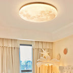 LunaGlanz: Round LED Ceiling Light in Minimalist Design