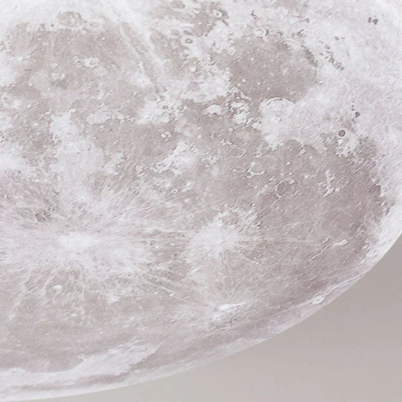 LunaGlanz: Round LED Ceiling Light in Minimalist Design