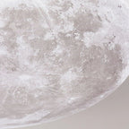 LunaGlanz: Round LED Ceiling Light in Minimalist Design