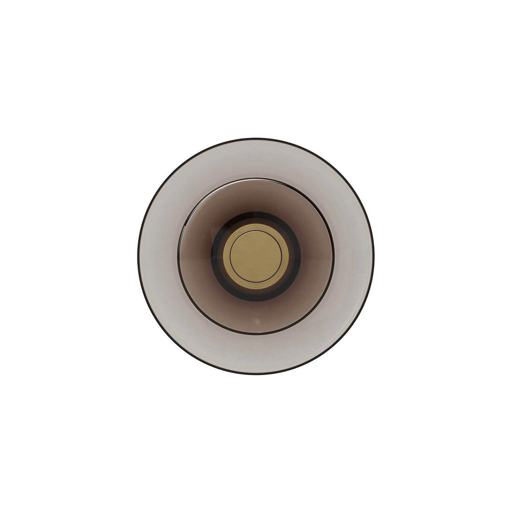 Elysium LED Wandlamp | Indirecte Verlichting, Goud/Amberglass
