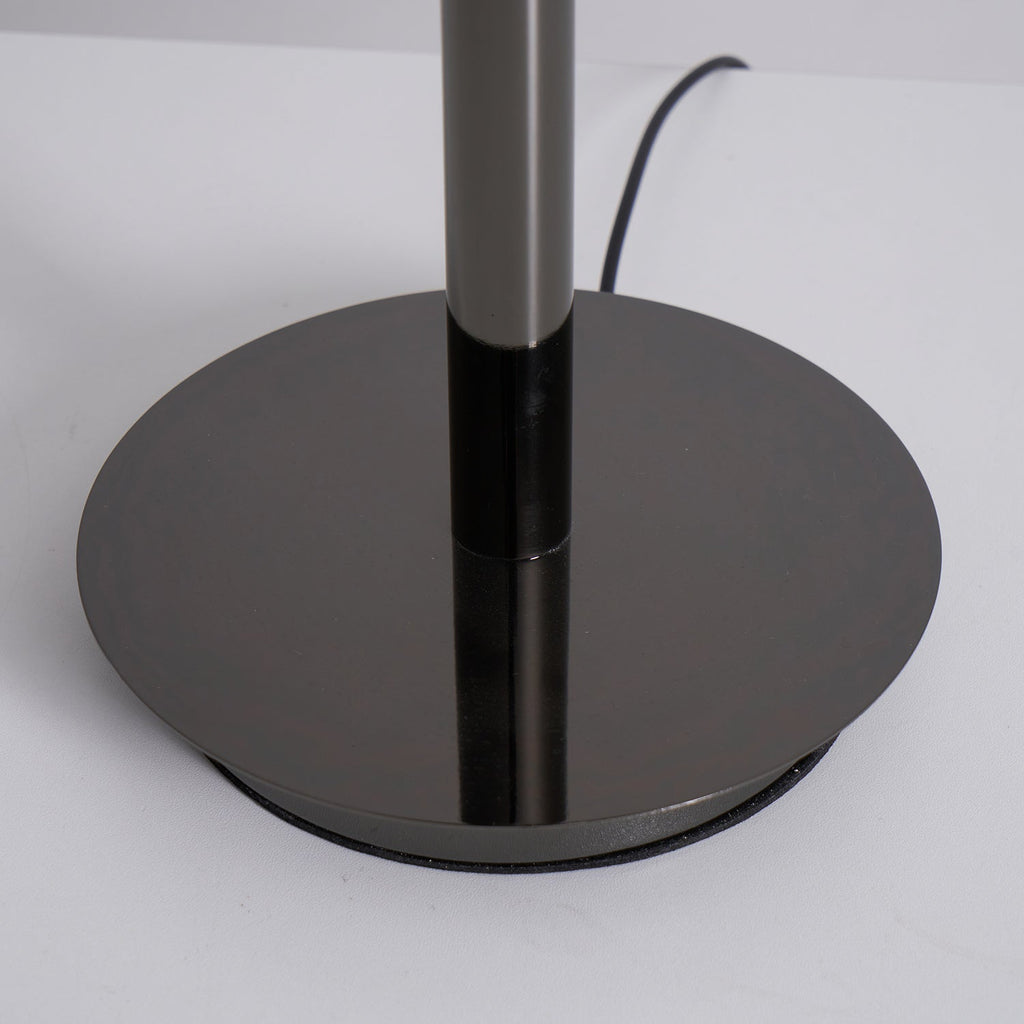 Floating Fireball Mirrored Glass Orb Table Lamp