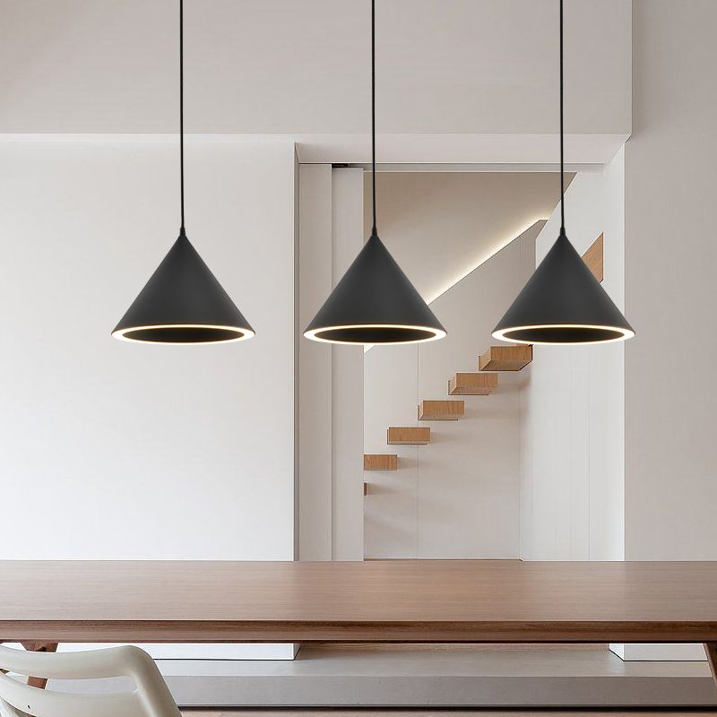 Lunera: Minimalistic LED Pendant Light Made of Acrylic – for Bedrooms & Living Rooms