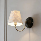 Capiz Shell Two-Tone Iron Wall Sconce