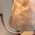 Capiz Shell Two-Tone Iron Wall Sconce