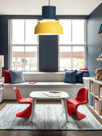 Nordic Macaron Double-Bowl Acrylic Pendant Light