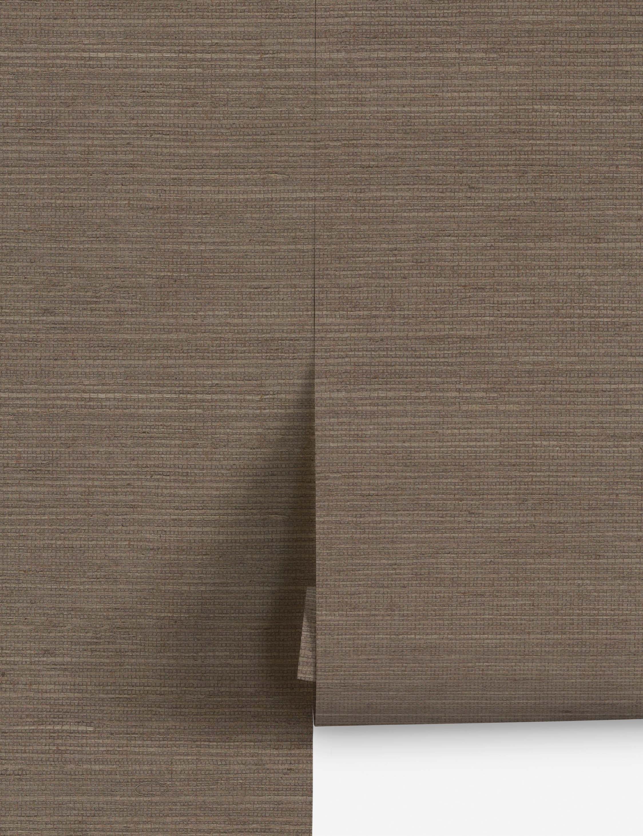 Bela Grasscloth Wallpaper | Woven Texture, Modern Palette
