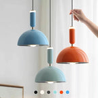 Macarona: LED Pendant Light made of Aluminum & Acrylic in Macaron Shape – for Modern & Playful Living Spaces