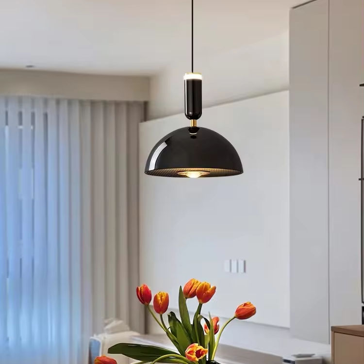 Macarona: LED Pendant Light made of Aluminum & Acrylic in Macaron Shape – for Modern & Playful Living Spaces