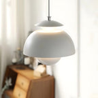 Layered Macaron Flower Bud LED Pendant Light