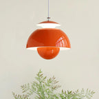 Layered Macaron Flower Bud LED Pendant Light