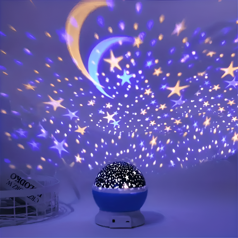Vitala - Star Projector Night Lamp with Rotatable Sky Design