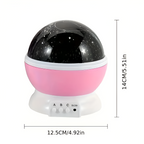 Vitala - Star Projector Night Lamp with Rotatable Sky Design