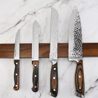 Magnetic Knife Rack Wood Wall Mounted Storage Holder