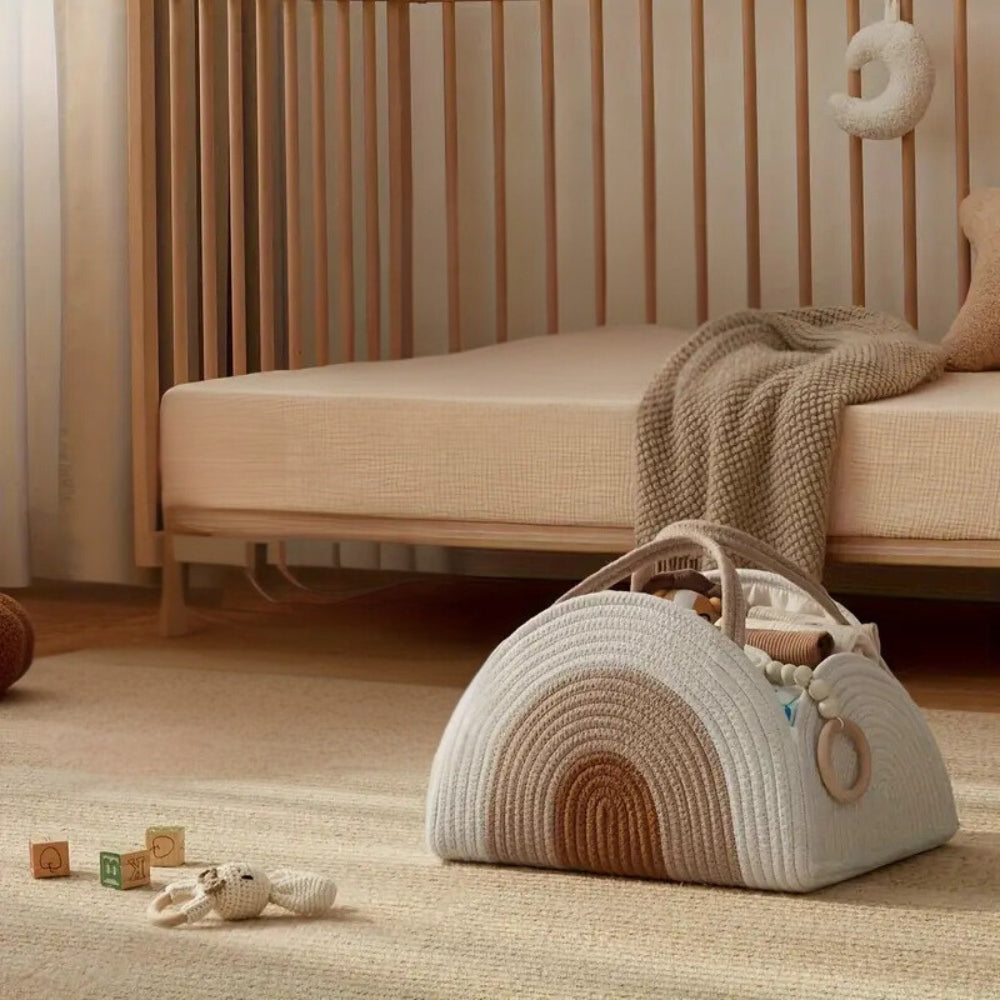 MamaStil: Baby Storage Organizer – modern, sturdy & versatile for diapers, wipes & accessories